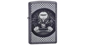 211 Skull racer - Зажигалка ZIPPO